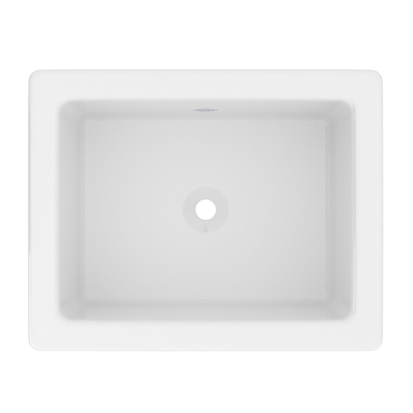 Rohl Shaker Rectangular Undermount Or Drop In Lavatory Fireclay Sink SB1814WH